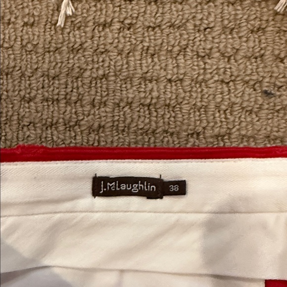 J. McLaughlin Men’s Size 38 Martini or Christmas Embroidered Corduroy - Picture 5 of 8